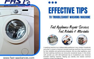 10 Effective Tips to Troubleshoot Your American Branded Washing Machine