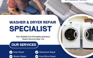 Reliable and Efficient Washer and Dryer Repair Services by Fast Appliances Repair in WA, USA