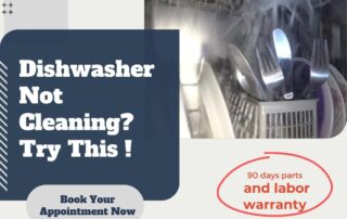 Dishwasher Not Cleaning? Try This!- Fixing the problem of your dishwasher not cleaning