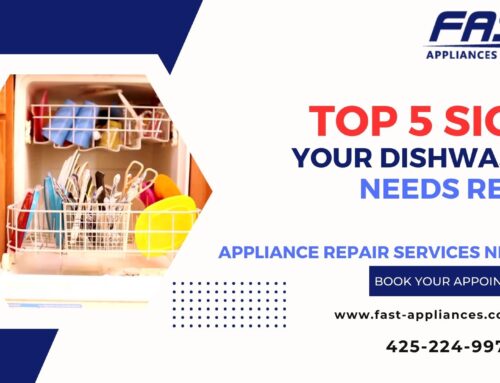 Top 5 Signs Your Dishwasher Needs Repair