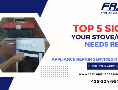 Top 5 Signs Your Stove, Oven, or Cooking Range Needs Repair in Washington, USA