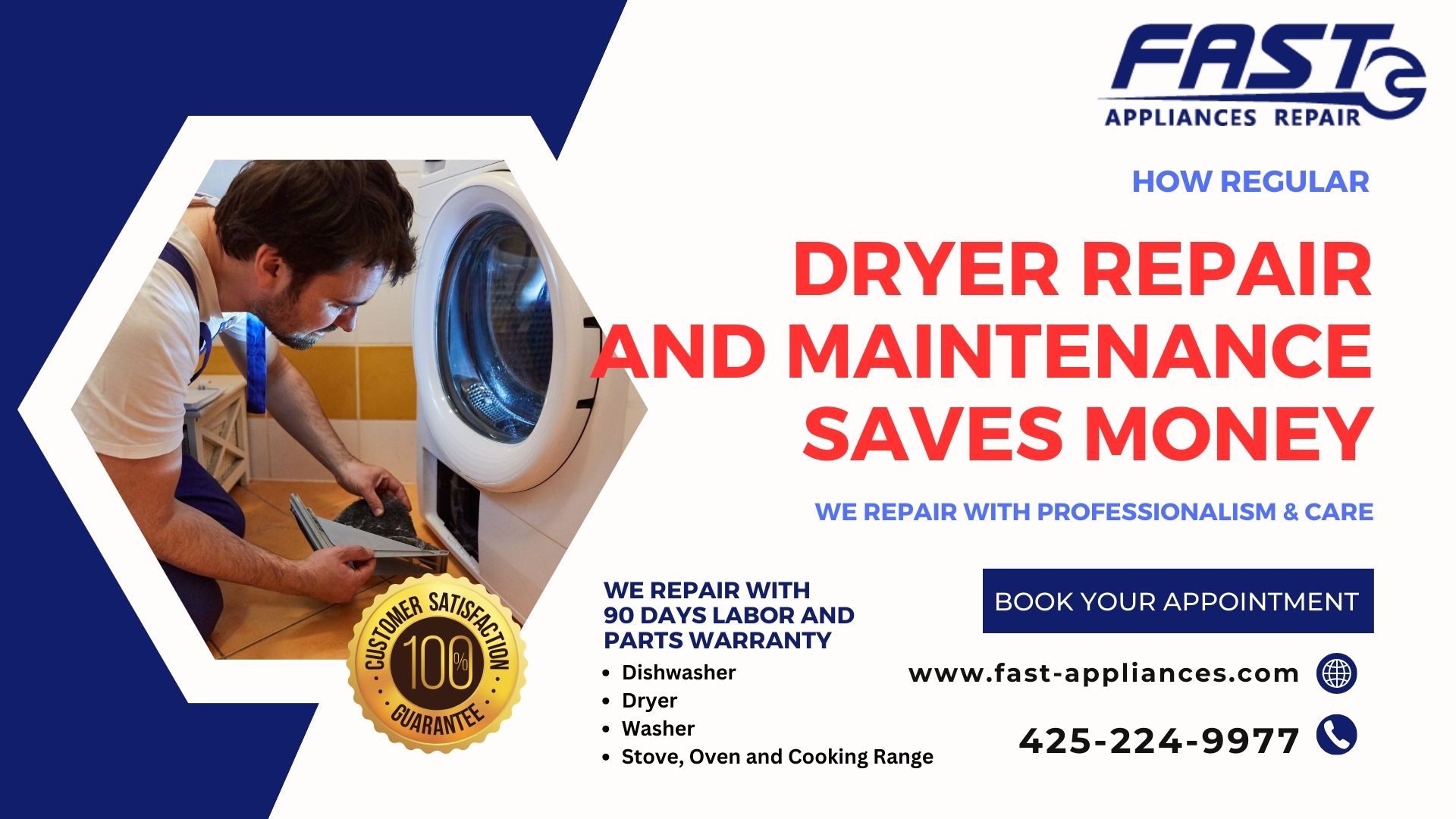 How Regular Dryer Repair and Maintenance Saves Money