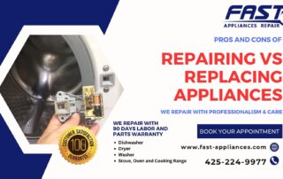 Pros and Cons of Repairing vs Replacing Appliances