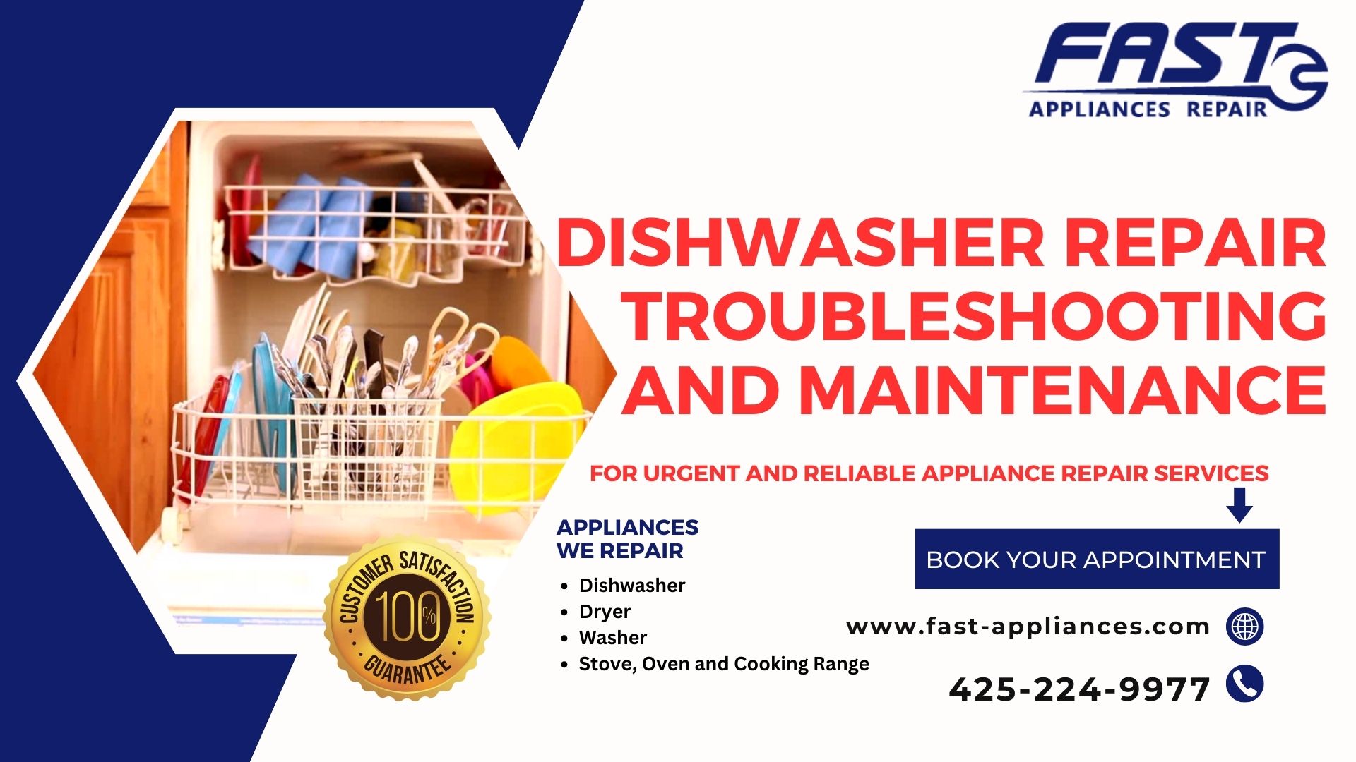 Dishwasher Repair: Troubleshooting and Maintenance