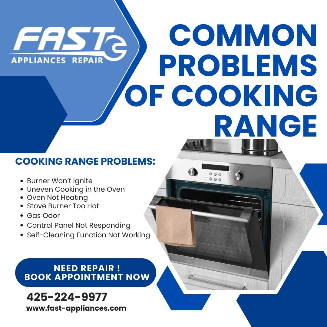 Common Problems of Cooking Range