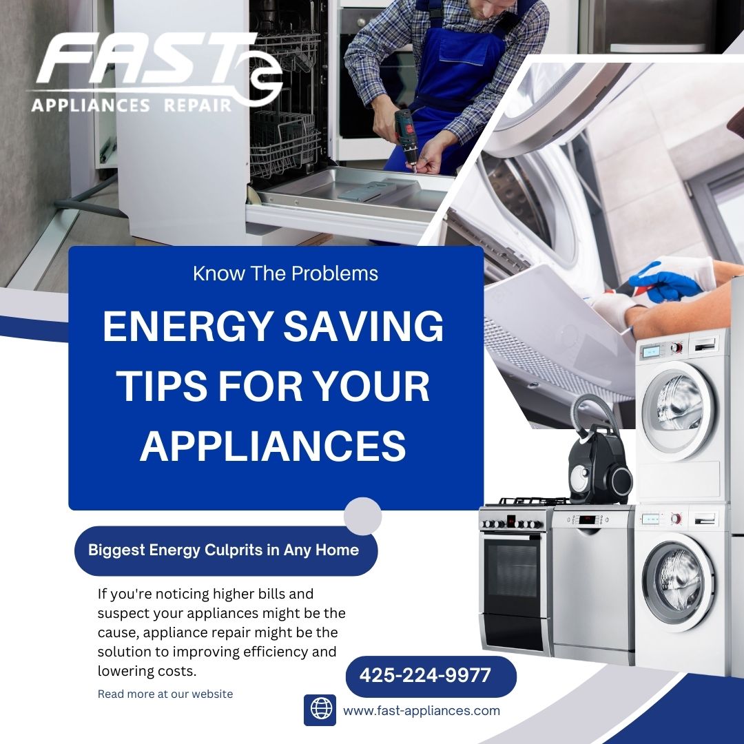 Energy Saving Tips for Your Appliances