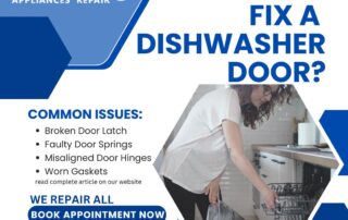 How to Fix a Dishwasher Door?