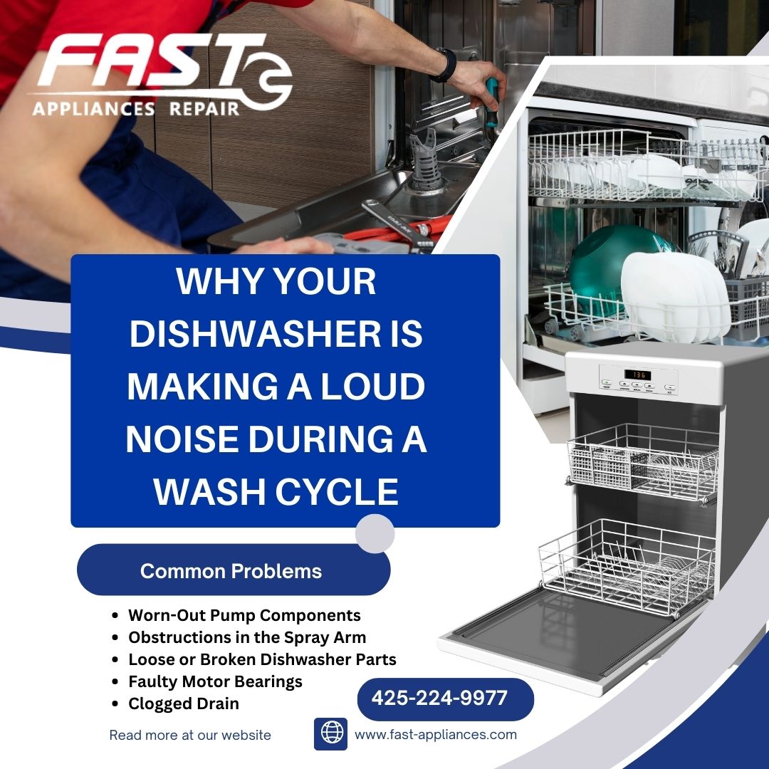 Why Your Dishwasher Is Making a Loud Noise During a Wash Cycle