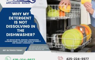 Detergent Not Dissolving in the Dishwasher? Contact Fast Appliances for Fast and Reliable Appliance Repair Nearby