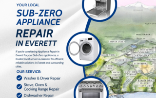 Why Choose Sub-Zero Appliances? And Why Opt for Local Sub-Zero Appliance Repair in Everett