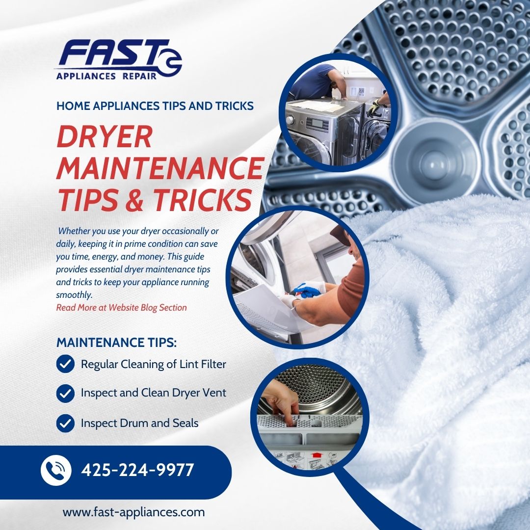 Dryer Maintenance Tips and Tricks